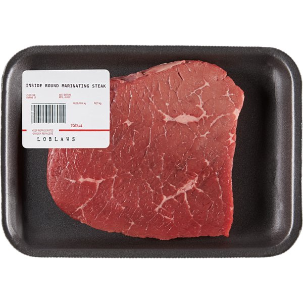 Presidents Choice Marinating Cab Ins Round Steak