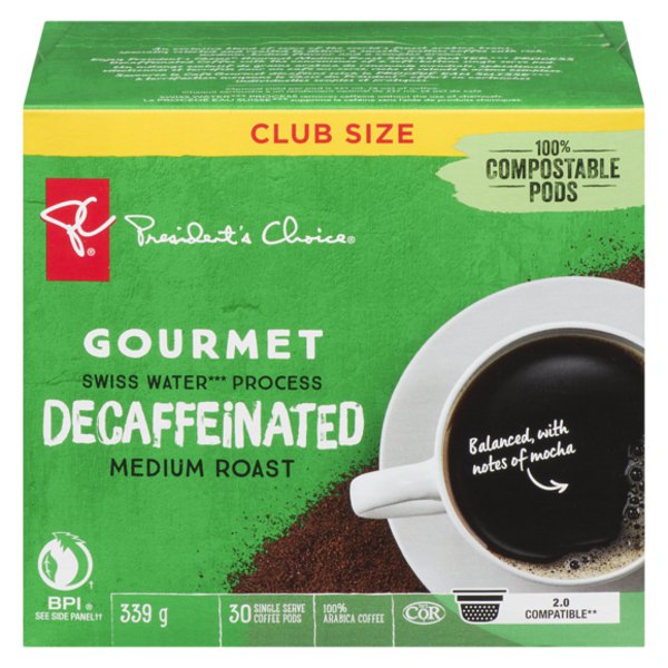 Presidents Choice Gourmet Decaf Ss Cp