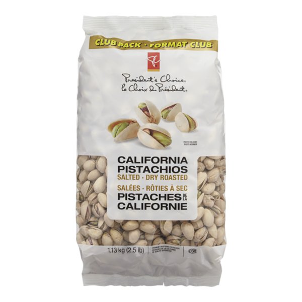 President's Choice Roasted & Salted Pistachios
