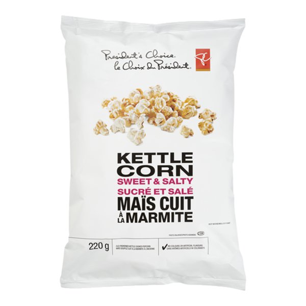 President Choice Regular Sweet & Salty Kettle Popcorn