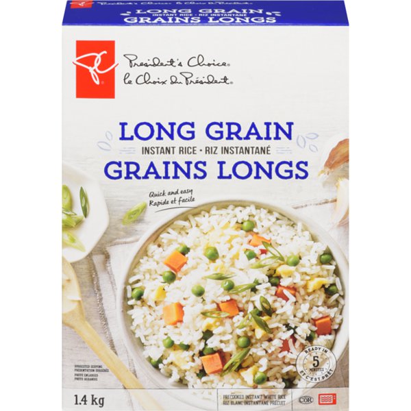 Presidents Choice Instant Rice