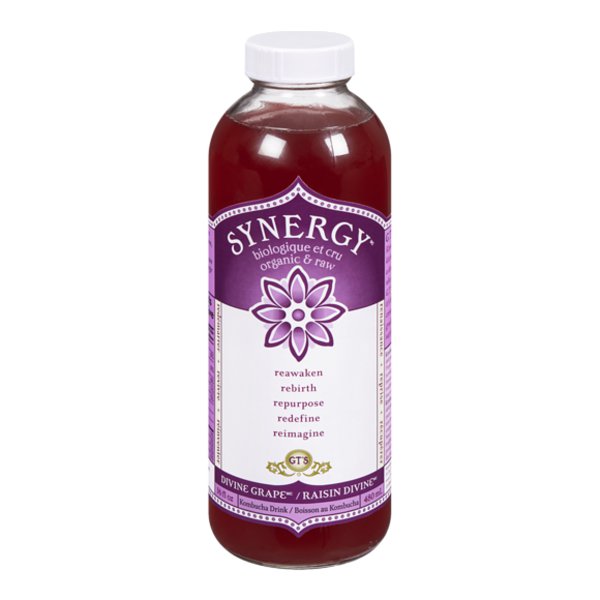Kombucha Dog Gts Organic Synergy Divine Grape