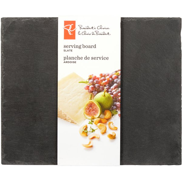 Presidents Choice 9.75" x 12" Slate Plate