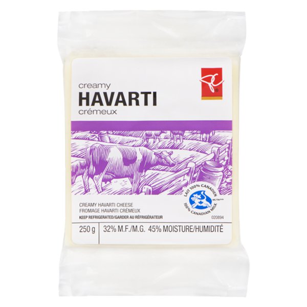 President Choice Havarti Cheese Blocks