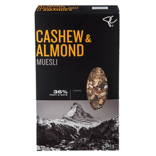 President's Choice Black Label Cashew Almond Cereal
