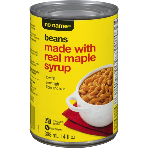 No Name Maple Style Beans