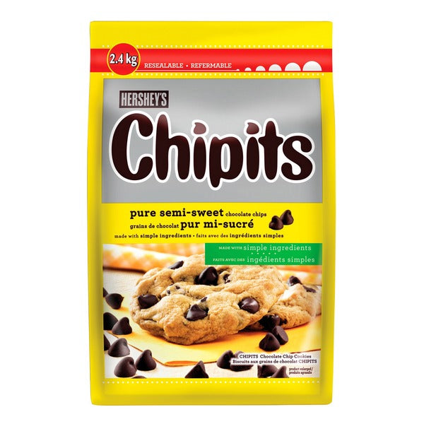 Chipits Pure Semi-Sweet Chocolate Chips