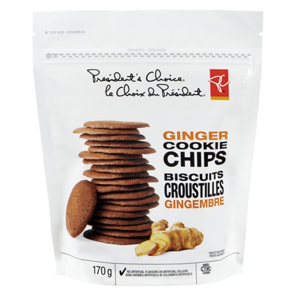 Presidents Choice Ginger Cookie Chips