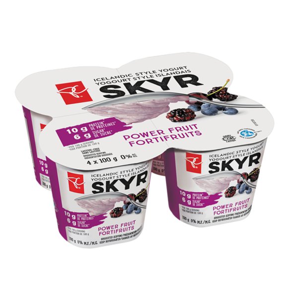 President's Choice 0% Power Fruit Skyr Icelandic Style Yogurt