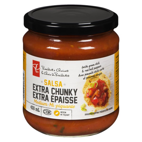 President's Choice Extra Chunky Medium Salsa