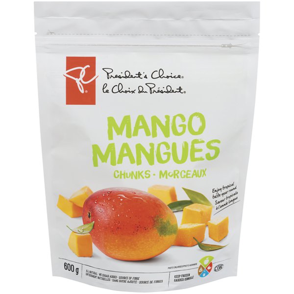 Presidents Choice Mango Chunks