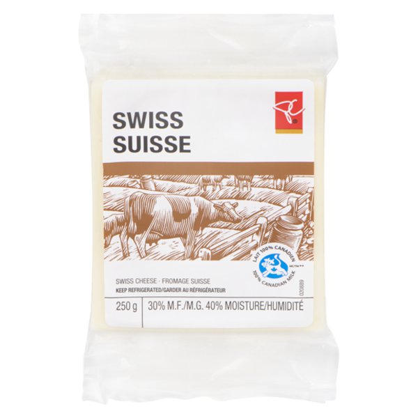 Presidents Choice Blocks Swiss Cheese