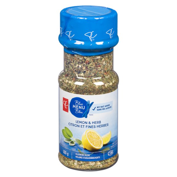 Presidents Choice Blue Menu Lemon & Herb Seasoning