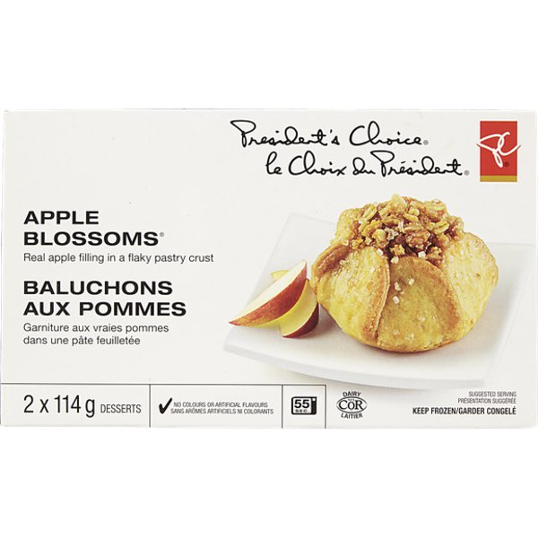 Presidents Choice Regular Apple Blossoms Desserts