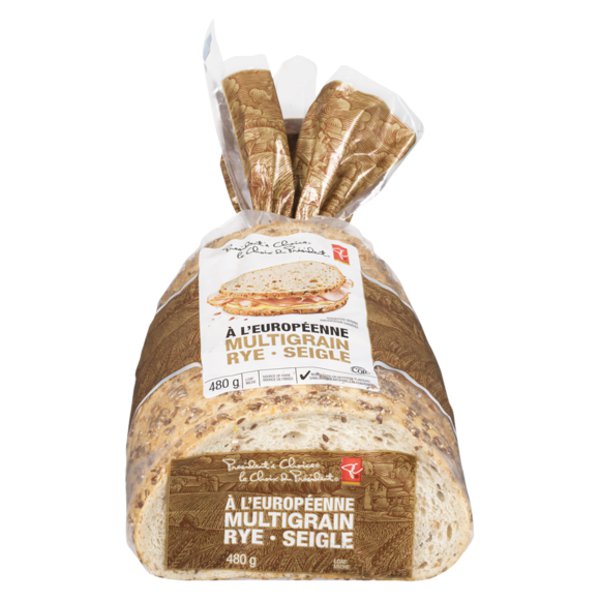 Presidents Choice Multigrain Rye Loaf