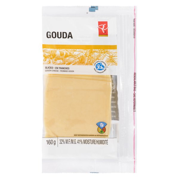 Presidents Choice Regular Gouda Slices Per Pack