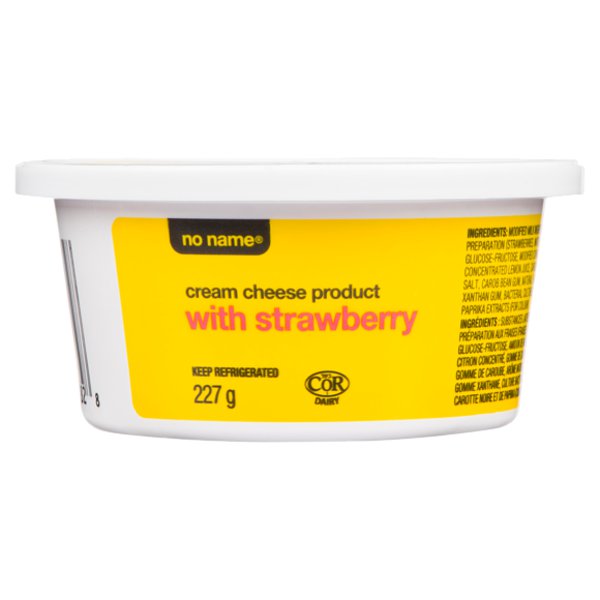 No Name Strawberry Cream Cheese Spread