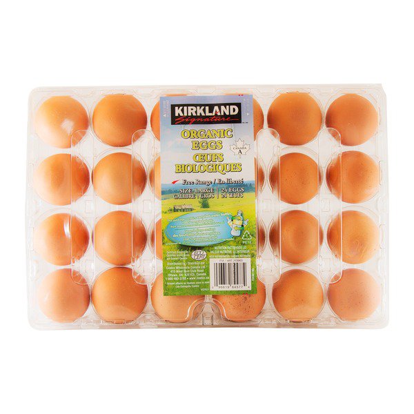 Kirkland Signature Organic Large Free Range Eggs