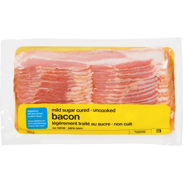 No Name Salt Reduced Bacon