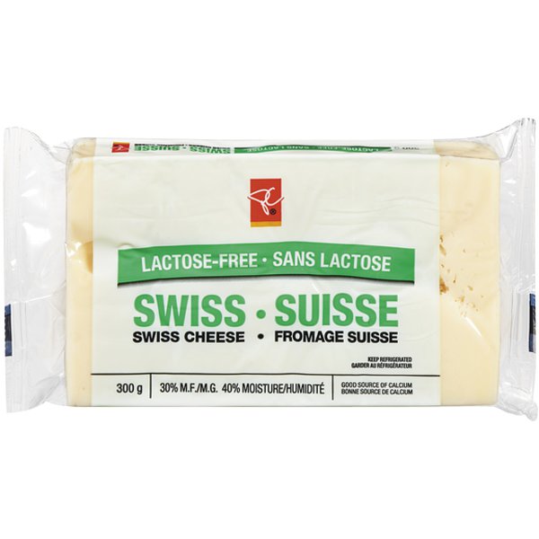 Presidents Choice Bar Swiss Lf