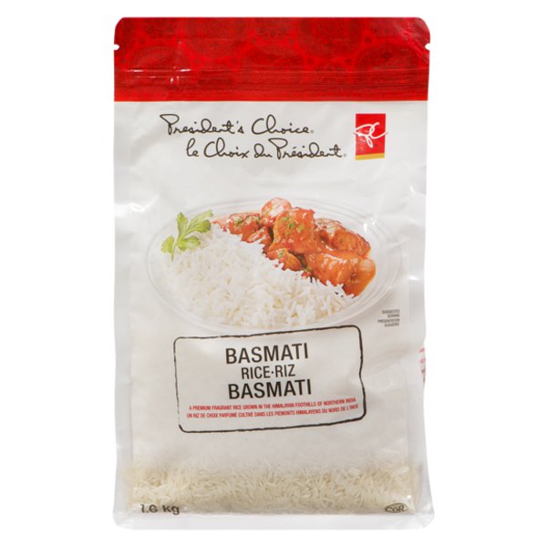 Presidents Choice Indian Basmati Rice