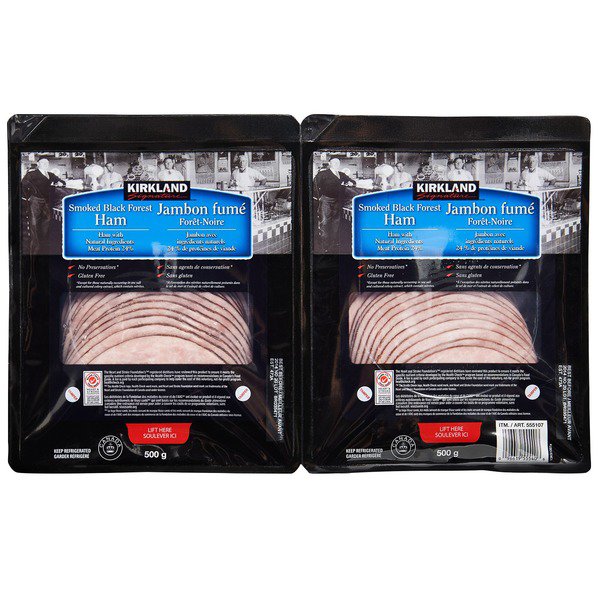 Kirkland Signature Sliced Smoked Black Forest Ham
