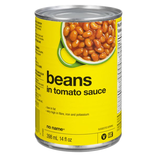 No Name Beans In Tomato Sauce