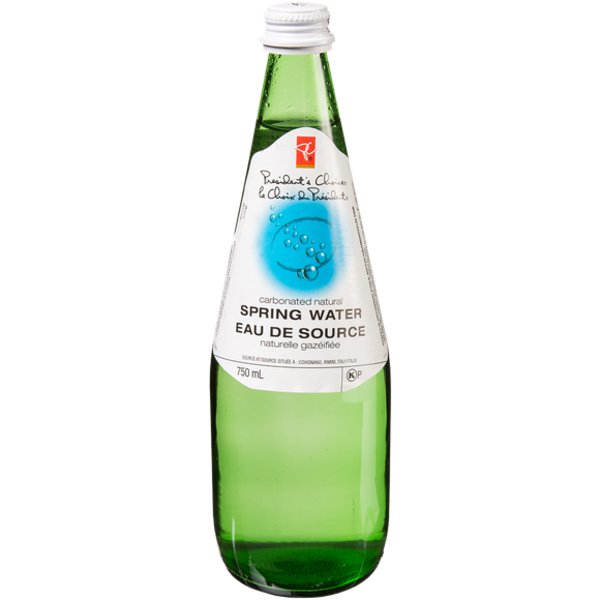 President Choice Regular Carbon Natural Spring Water