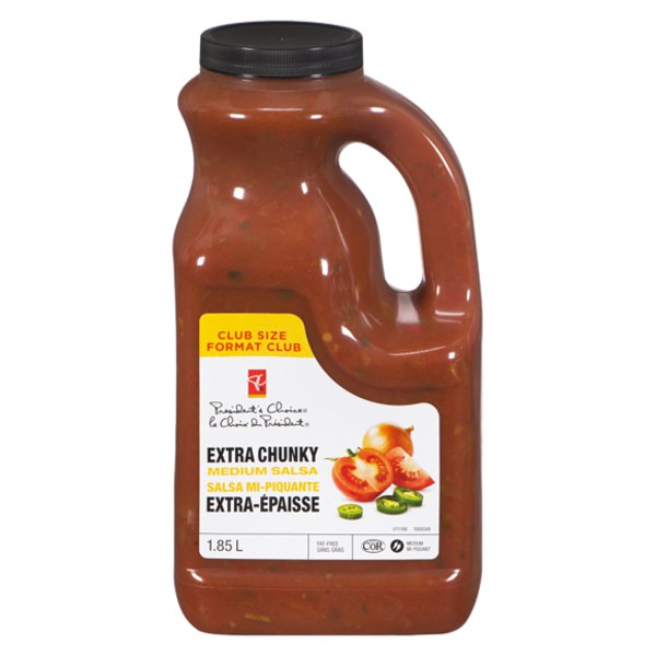 President's Choice Extra Chunky Medium Salsa