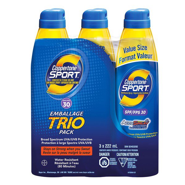 Coppertone Sport® Sunscreen Spray SPF 30 - Coppertone Canada