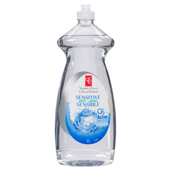 Presidents Choice Sensitive Skin Dish Washing Hand Liquid