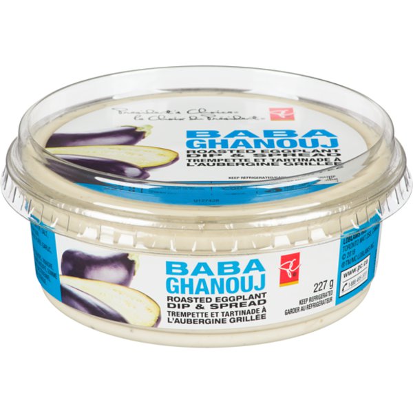 Presidents Choice Baba Ghanouj Roasted Eggplant Dip & Spread