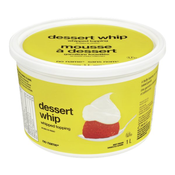 No Name Frozen Whipped Topping