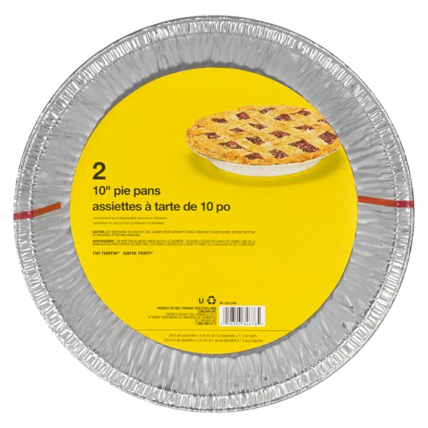 No Name 10" Pie Pans