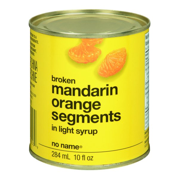 No Name Broken Mandarin Orange Segments