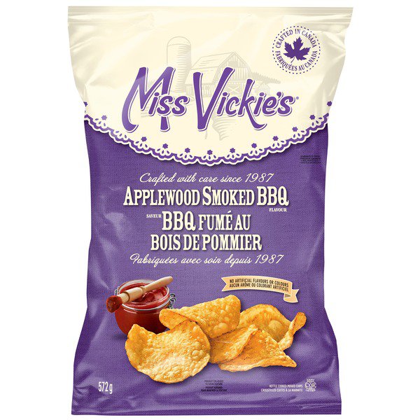 Miss Vickies Applewood Smoked BBQ Kettle Cooked Potato Chips