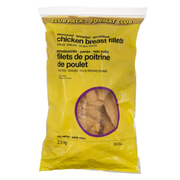 No Name Club Size Skinless Boneless Seasoned Chicken Breast
