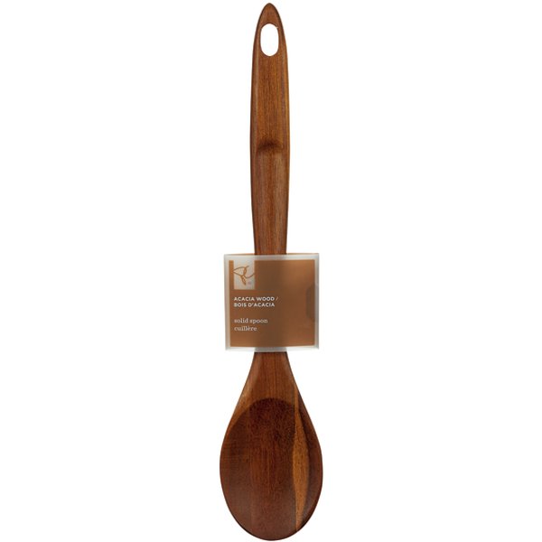 President's Choice 13" Acacia Solid Spoon