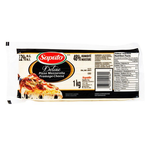Saputo Pizza Mozzarella Cheese