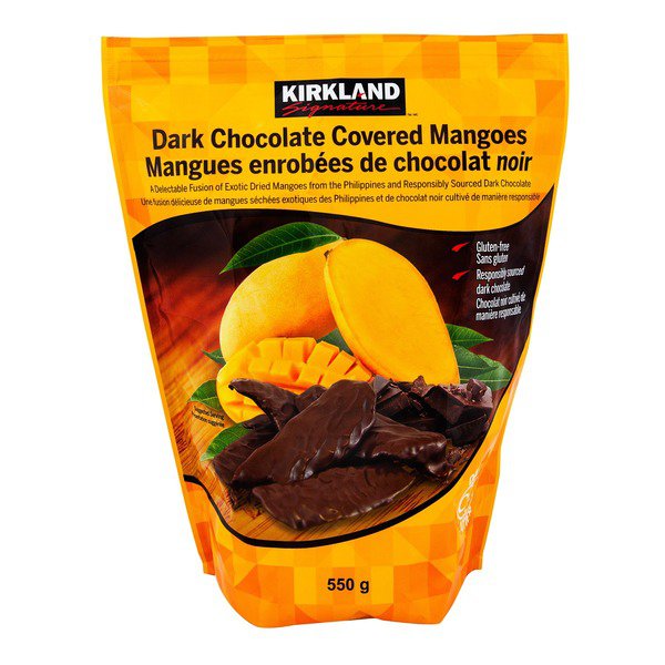 Kirkland Signature Dark Chocolate Covered Mangoes