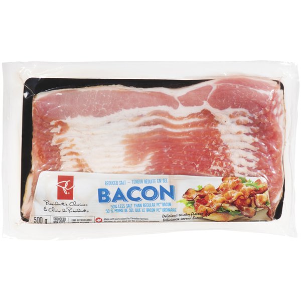 President's Choice Less Salt Bacon
