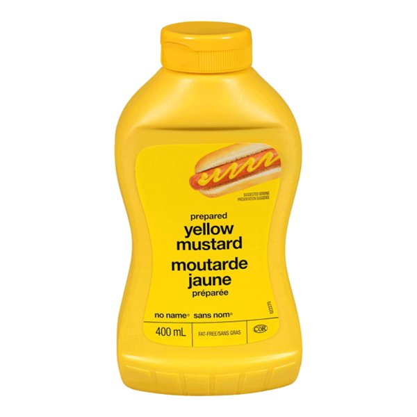 No Name Prepared Yellow Mustard