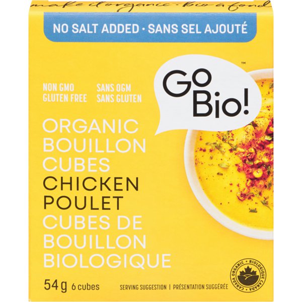 Go Bio NSA Organic Chicken Bouillon Cubes
