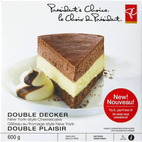 President's Choice Double Decker New York-Style Cheesecake