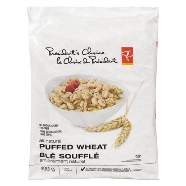 President's Choice All Natural Puffed Wheat Cereal