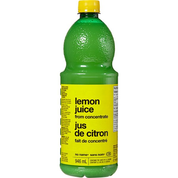 No Name Lemon Juice from Concentrate