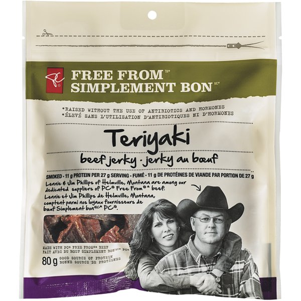 Presidents Choice Beef Teriyaki Jerky
