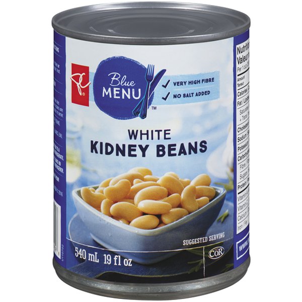President's Choice Blue Menu White Kidney Beans