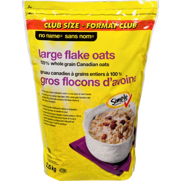 No Name Cp L 100% Whole Grain Oat Flakes