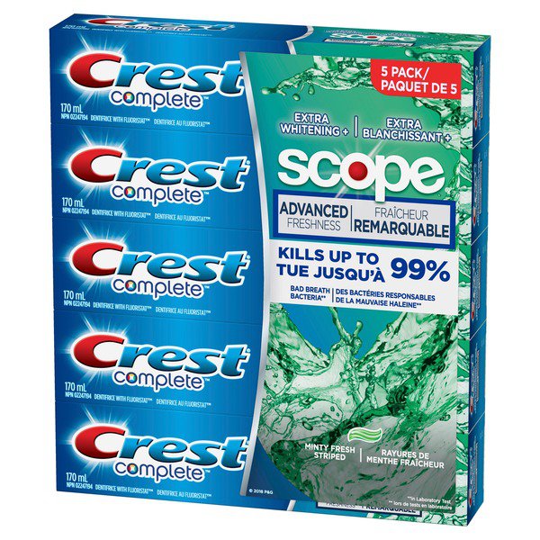 Crest Complete Plus Scope Toothpaste